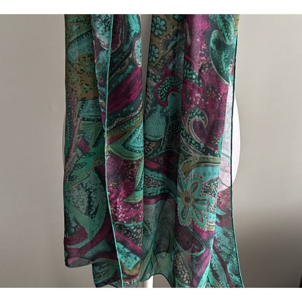 Womens Multi-Color Scarf - Picture 6 of 8